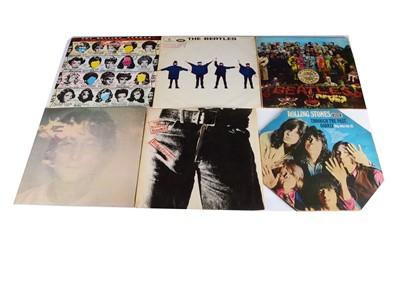 Lot 103 - Beatles / Rolling Stones LPs