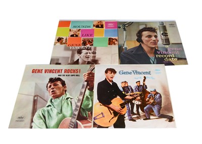 Lot 121 - Gene Vincent LPs