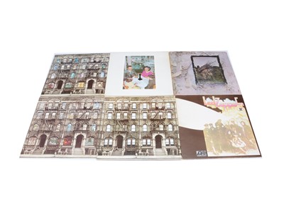 Lot 128 - Led Zeppelin LPs