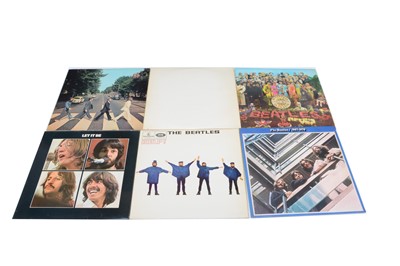 Lot 188 - Beatles LPs