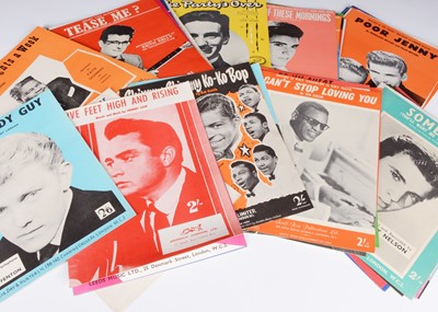 Lot 309 - Sixties Sheet Music