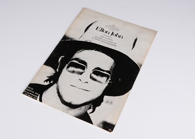 Lot 317 - Elton John Concert Programme