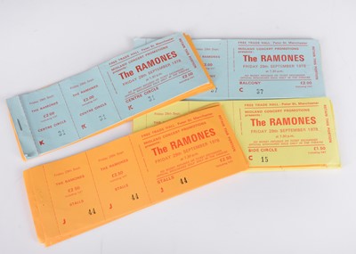 Lot 332 - The Ramones Concert Tickets