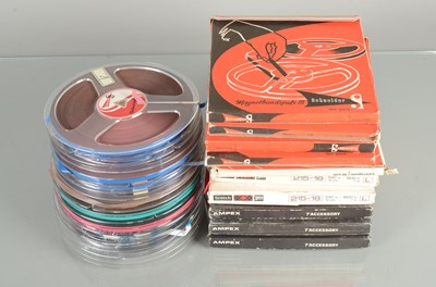 Lot 348 - Chris Barber 7" Studio Recording Tapes