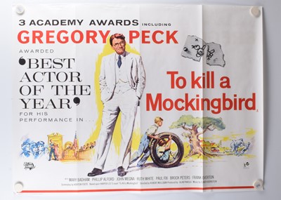 Lot 405 - To Kill A Mockingbird (1964) Quad Poster