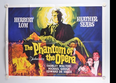 Lot 417 - The Phantom Of The Opera (1962) Quad Poster