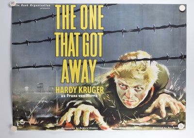 Lot 418 - The One That Got Away (1957) Quad Poster