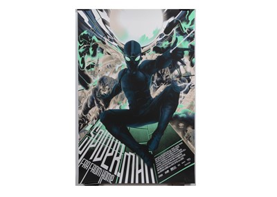 Lot 421 - Spider-Man - Far From Home (2019) Poster Print / Matt Taylor / Signed