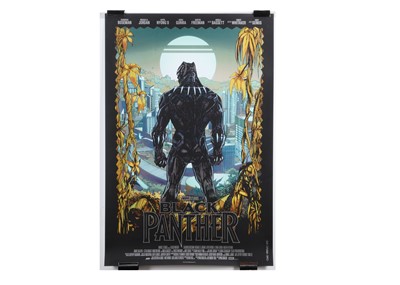 Lot 427 - Black Panther (2018) Poster Print / Denys Cowan