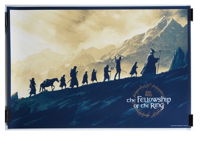 Lot 430 - Lord of the Rings (2001) Poster Print / Matt Ferguson