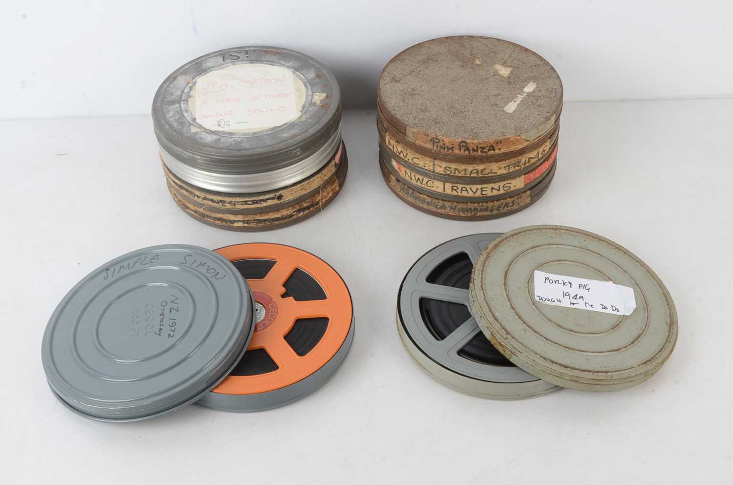 Lot 472 - 16mm Cartoons colour and sound