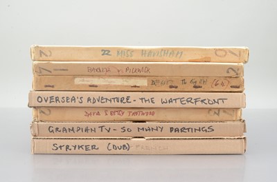 Lot 484 - Television Shows / Tales From Dickens / Dragnet plus / 16mm B/W films