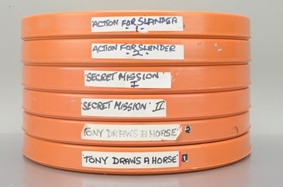 Lot 492 - Black and White 16mm Feature Films / John Laurie