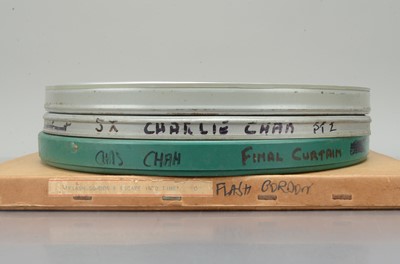 Lot 506 - Flash Gordon / Charlie Chan 16mm B/W Films