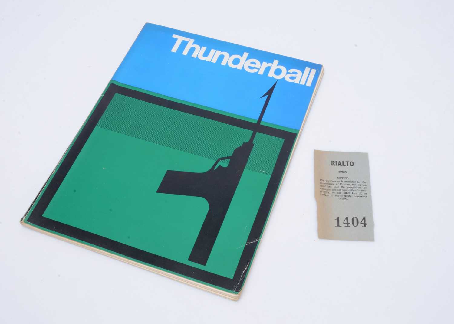 514 - Thunderball Charity Premier Programme,