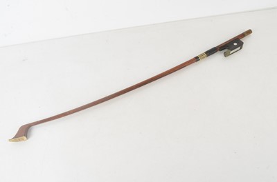 Lot 556 - Double Bass Bow