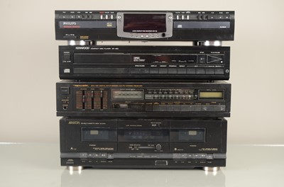 Lot 559 - Pioneer / Philips / Technics / Kenwood / Realistic / Ariston Separates