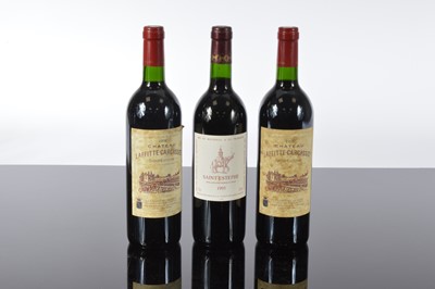 Lot 23 - Three bottles of AOC Saint Estephe