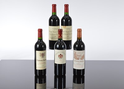 Lot 25 - Five bottles of Bordeaux