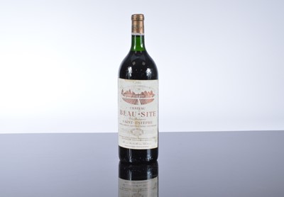 Lot 35 - One magnum of Chateau Beau-Site AOC Saint-Estephe 1985