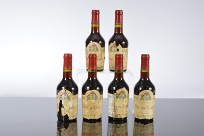 Lot 38 - Six half-bottles of Vieux Logis