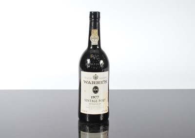 Lot 59 - One bottle of Warre's 1977 Vintage Port