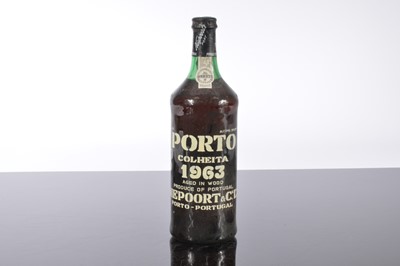 Lot 63 - One bottle of Niepoort 1963 Colheita Port