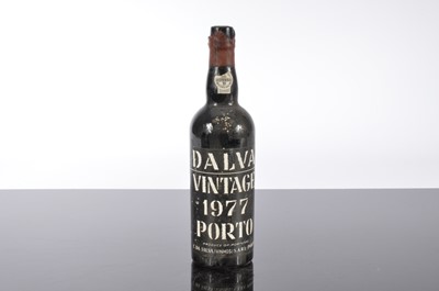 Lot 64 - One bottle of Dalva 1977 Vintage Port