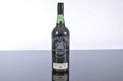 Lot 66 - One bottle of Cockburn's 1987 LBV Port