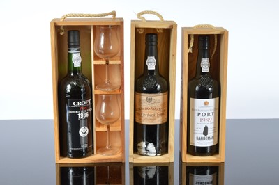 Lot 81 - Three bottles of 1980s bottled vintage Ports