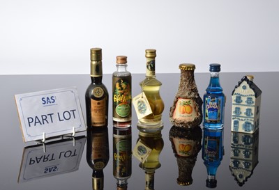 Lot 96 - A large collection of miniature spirits and alcohol