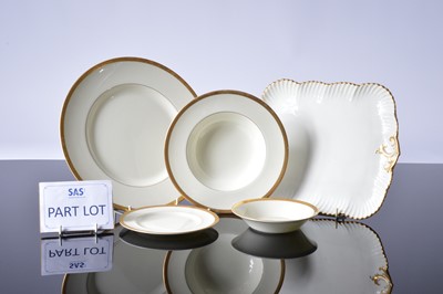 Lot 167 - A part Royal Worcester Coventry pattern porcelain dinner service