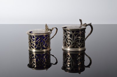 Lot 179 - A Victorian silver mustard