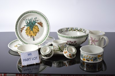 Lot 189 - A collection of modern Portmeirion Pottery Botanic Garden table ware