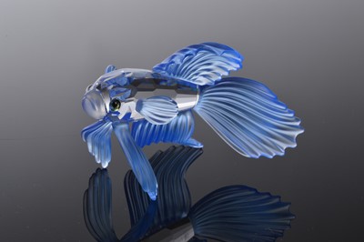 Lot 196 - Five Swarovski Crystal sea related sculptures