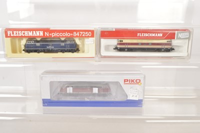 Lot 15 - Continental N Gauge Diesel Locomotives (3)