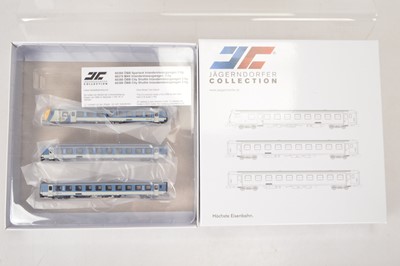 Lot 22 - Jagerndorfer Collection N Gauge Three Car Inlandsreisezugwagen