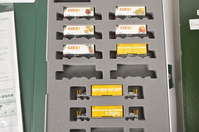 Lot 30 - Kato N Gauge Swiss Freight Car Pack