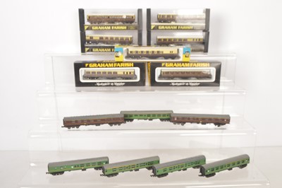 Lot 42 - N Gauge British Outline Coaching Stock (13)