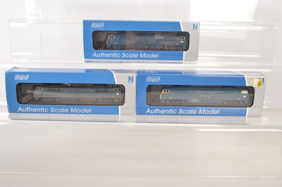 Lot 54 - Dapol N Gauge Diesel BR Locomotives (3)