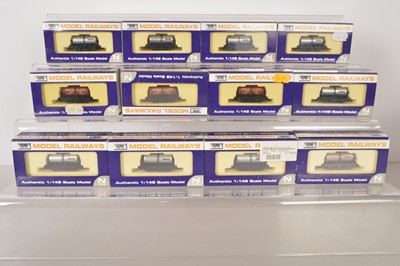 Lot 70 - Dapol N Gauge Six Wheeled Milk Tank Wagons (10)