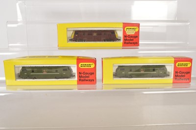 Lot 88 - Hornby Minitrix N Gauge BR Diesel Locomotives (3)