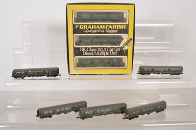 Lot 101 - Graham Farish by Bachmann N Gauge BR Diesel Multiple Units (6)