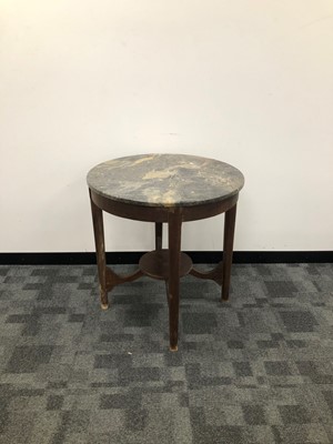 Lot 390 - A 20th centaury circular occasional table