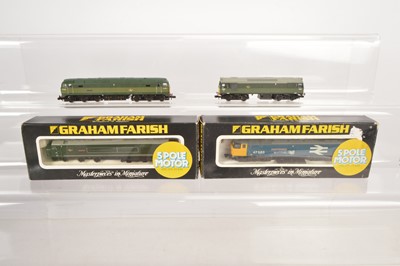 Lot 185 - Graham Farish N Gauge BR Diesel Locomotives (4)