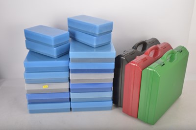 Lot 210 - Plastic Storage Cases/Boxes For N Gauge Model Railway (18)