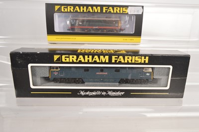 Lot 214 - Graham Farish  By Bachmann N Gauge Diesel Locomotives (2)