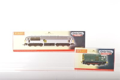 Lot 238 - Hornby 00 Gauge boxed  Diesel Locomotives both with Sound (2)