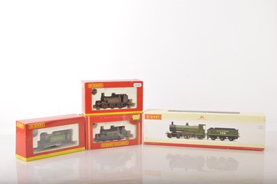 Lot 268 - Hornby 00 Gauge Boxed SR and LBSC Steam Tank and Tender Locomotives (4)