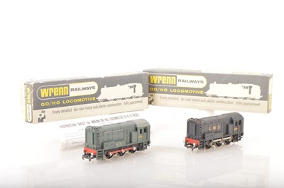 Lot 321 - Wrenn 00 Gauge boxed BR and LMS 0-6-0 Diesel Shunters (2)